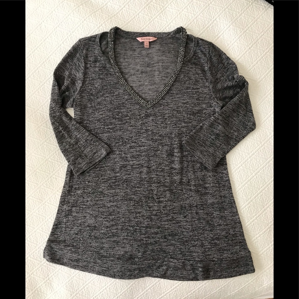 NWOT Juicy Couture Tunic style Embellished Top